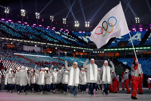Реплика по Олимпийским страстям под белым флагом…
