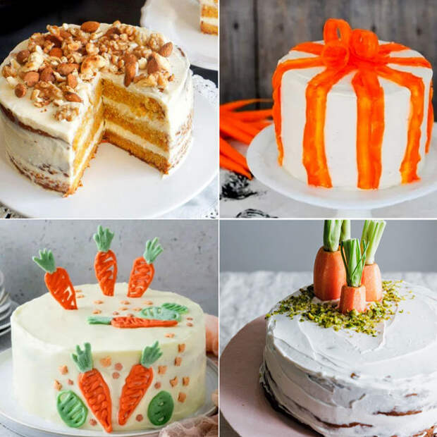 Морковный торт - рецепт идеальный на Пасху!