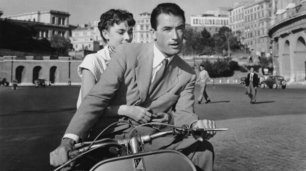 1. Римские каникулы (1953) Одри Хепбёрн, актриса, кино, подборка, фильм