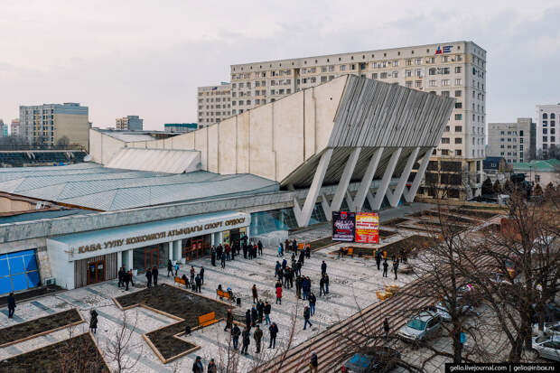 Бишкек с высоты