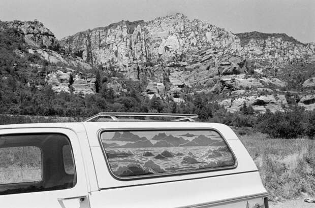 На территории национального парка «Гранд-Каньон». США, Аризона, 1980 год.