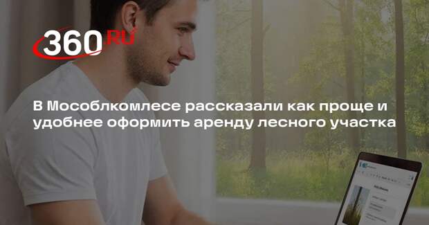 Упростили подачу заявления на аренду лесного участка в Подмосковье