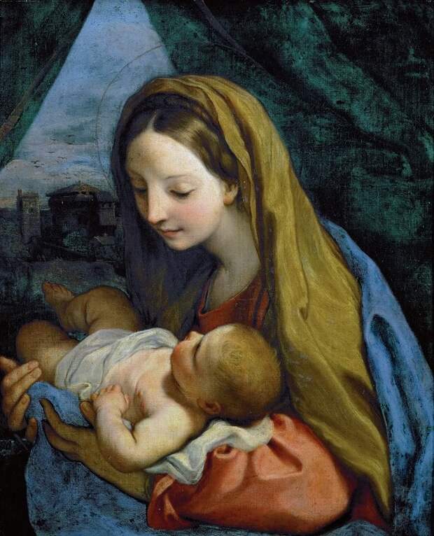 Музей истории искусств - Карло Маратти - Мадонна с младенцем