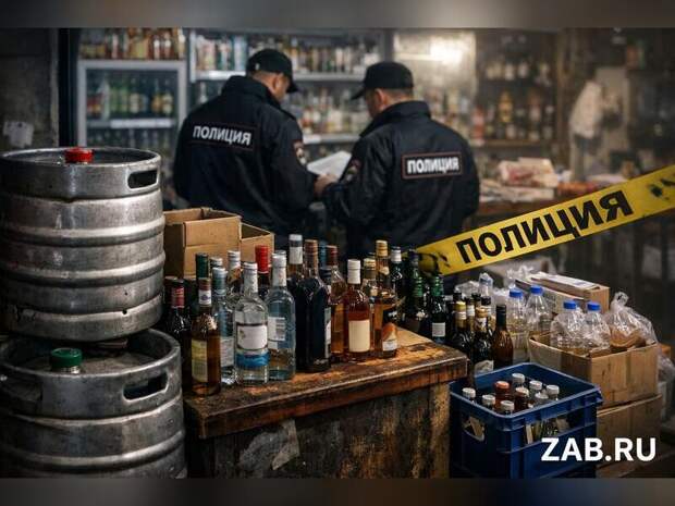 В Чите предпринимателя привлекли к ответственности за незаконную продажу алкоголя