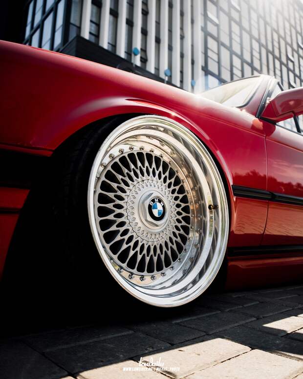 BMW E30 на оригинальных дисках