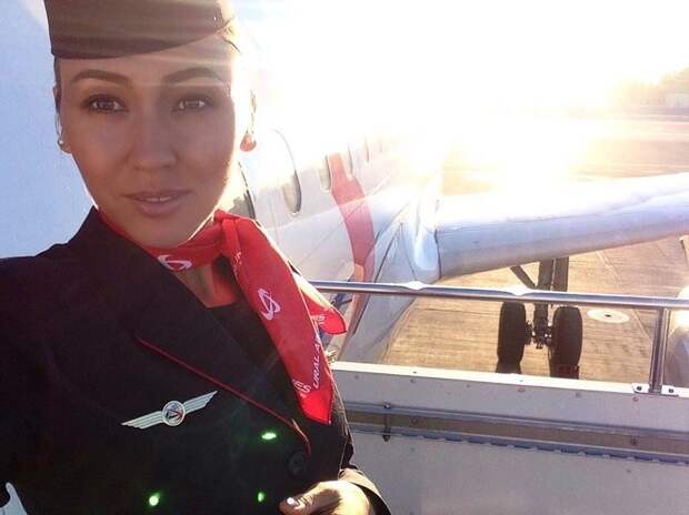 6. Ural Airlines авиакомпания, девушки, красота, полет, россия, самолет, стюардесса