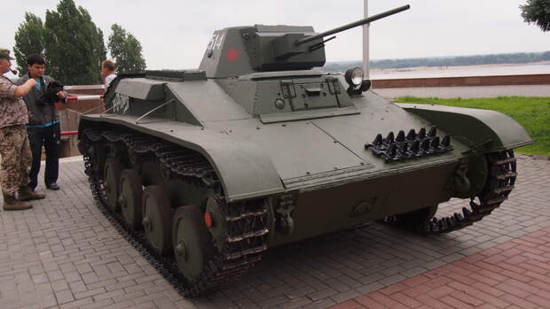Американцы добрым словом помянули советский танк Т-60