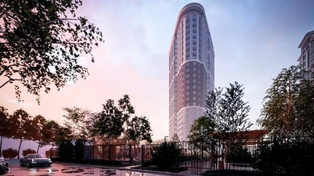 Проект ЖК на пр. Ленина, 94а / Изображение: Сергей Черепанов