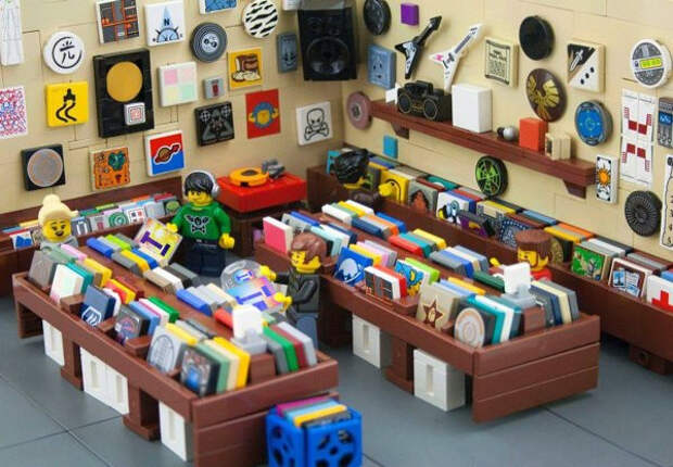 Примеры удивительных конструкций из кирпичиков LEGO