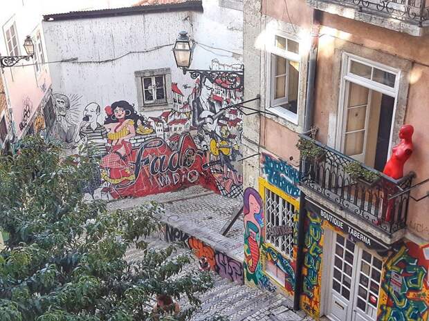 8. граффити, искусство, лиссабон, мир, португалия, творчество.город, улица