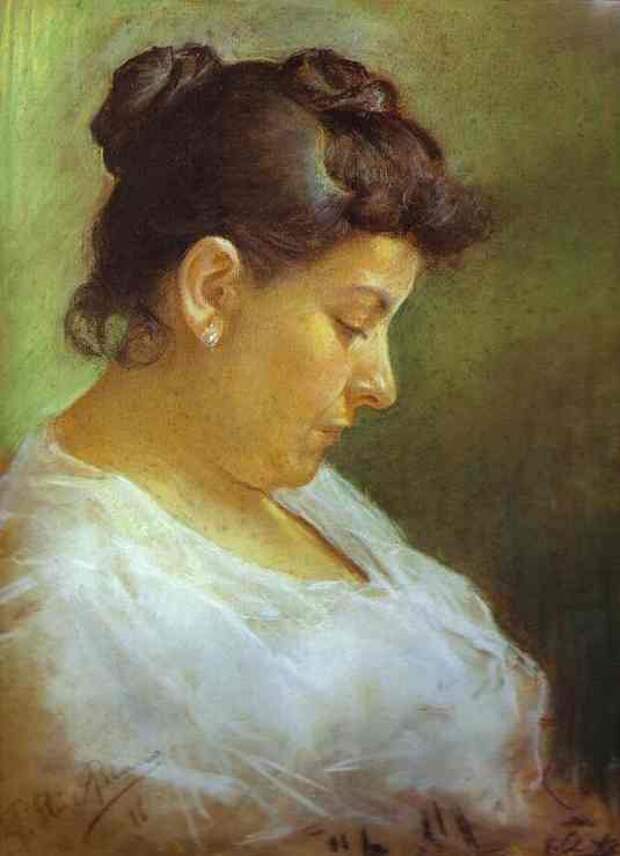 Пабло Пикассо. Портрет матери художника. 1896 год