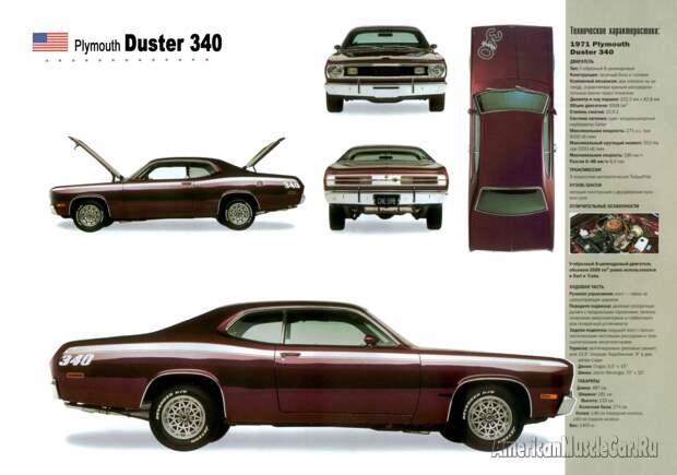 Plymouth Duster 1971 poster