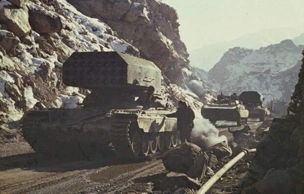 ТОС-1 «Буратино» в Афганистане. 1980-е годы. история, факты, фото