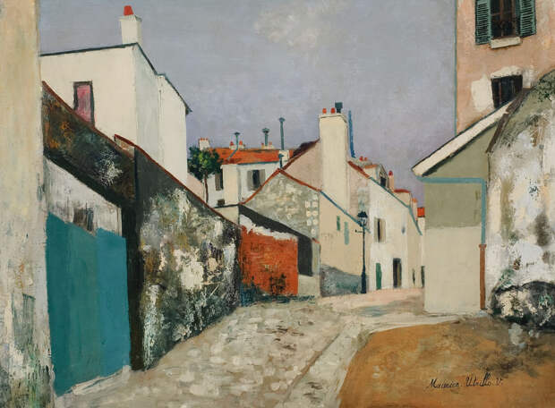 Морис Утрилло, «Улица в предместье», 1914 год