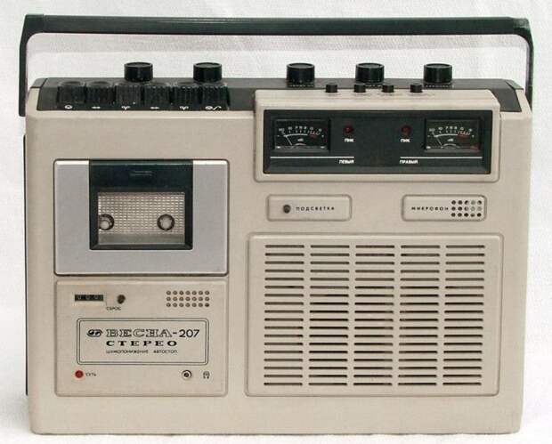 Кассетные магнитофоны 70-80-х