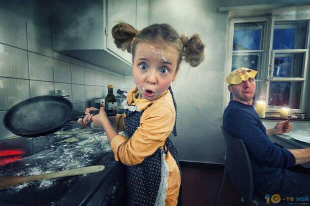 10 необычных фотографий обычной семьи