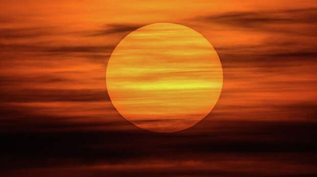 Сильная вспышка произошла на Солнце