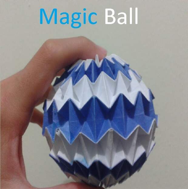 Картинки по запросу Origami Magic Ball (Dragon's Egg by Yuri Shumakov)