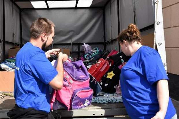 В Тамбове прошла акция "Собери ребёнка в школу"