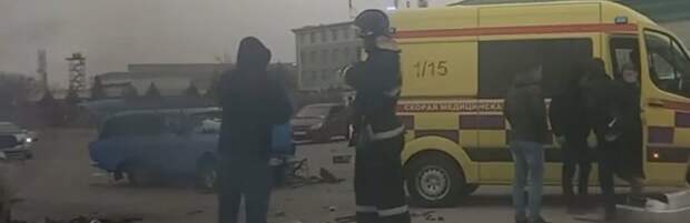 Три автомобиля столкнулись в пригороде Актау
