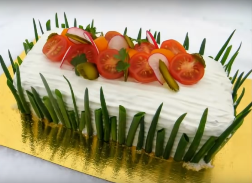 Мясной «Наполеон»-праздничный рецепт Мясной «Наполеон»-праздничный рецепт