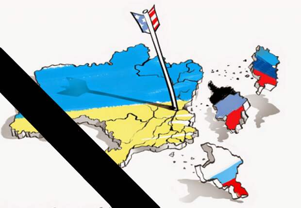 Украина вернёт Крым и Донбасс прилепив их к карте