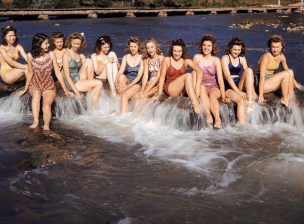 1943 Spring River Arkansas by ANthony Stewart 1943 Spring River Arkansas by ANthony Stewart