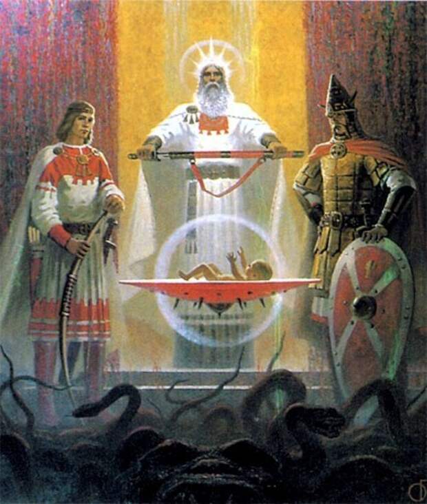 Посвящение младенца в воины