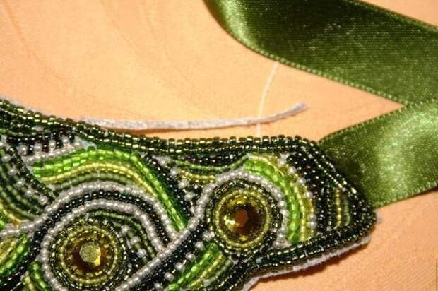 Ожерелье-воротник своими руками