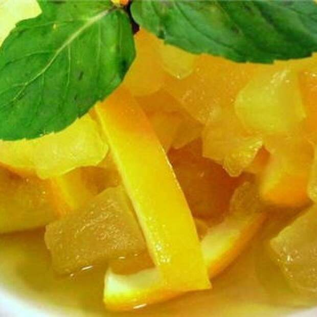 Варенье из кабачков с лимоном