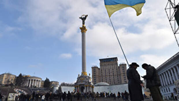 Майдан Незалежности в Киеве, Украина. Архивное фото
