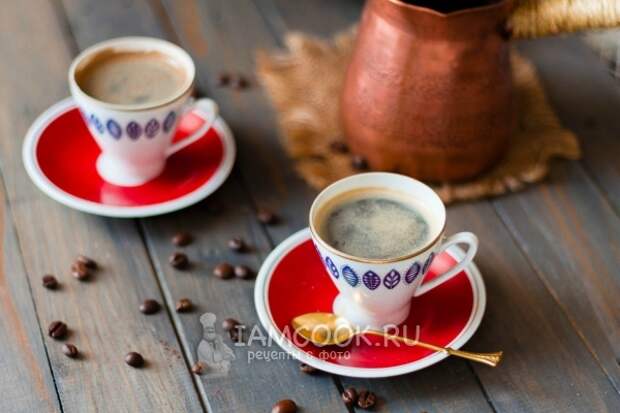 Фото кофе по-турецки в турке