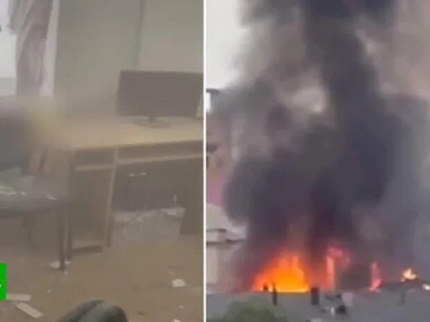 Удар «Гераней» по кол-центру мошенников в Днепре попал на видео: в Сети пишут, что его «крышевал» Ермак