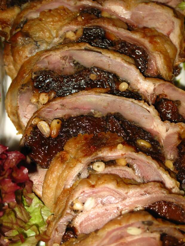 Рецепты свинина с черносливом в духовке рецепты с фото