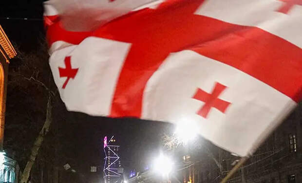 Для разгона прозападных демонстрантов в Тбилиси правоохранители, не церемонясь, применили водомёты и слезоточивый газ