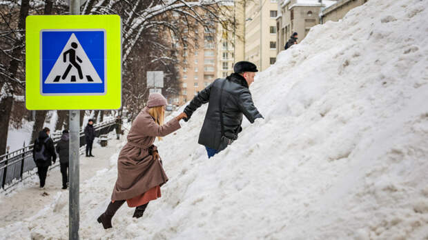 Высота снежного покрова в Московском регионе остается выше нормы