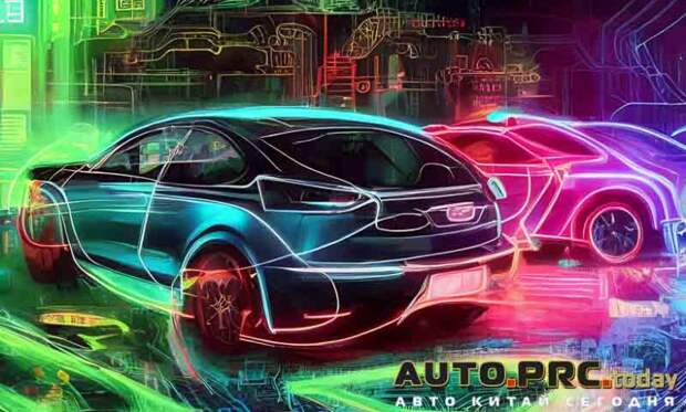 Продажи китайских EV