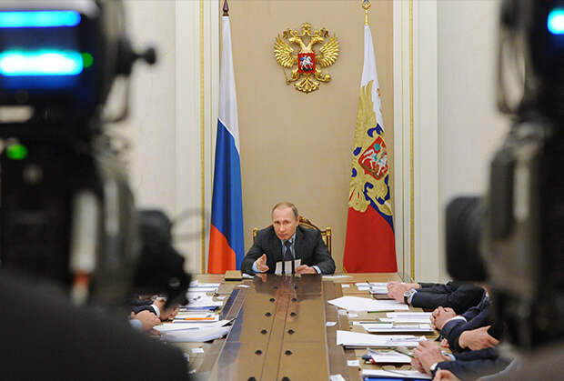 Владимир Путин на заседании Совета по противодействию коррупции