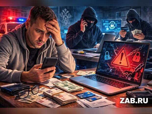 Забайкальцы за сутки отдали мошенникам около 9 млн рублей