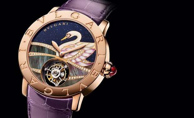 Ювелирные сады на новых циферблатах Bulgari
