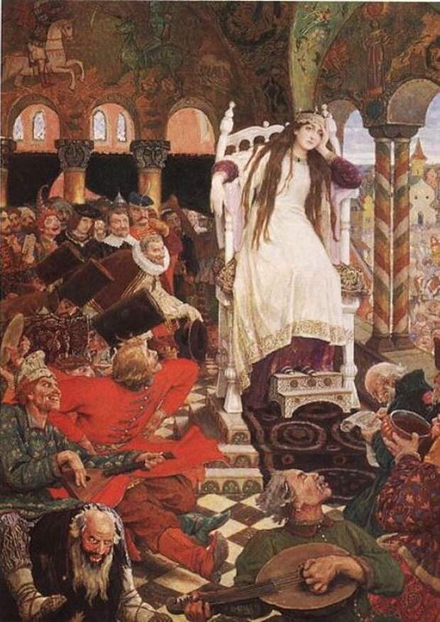 В. Васнецов. Царевна-Несмеяна, 1916-1926 | Фото: artchive.ru