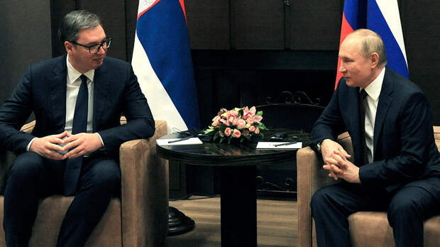 Путин: отношения России и Сербии развиваются, несмотря на пандемию