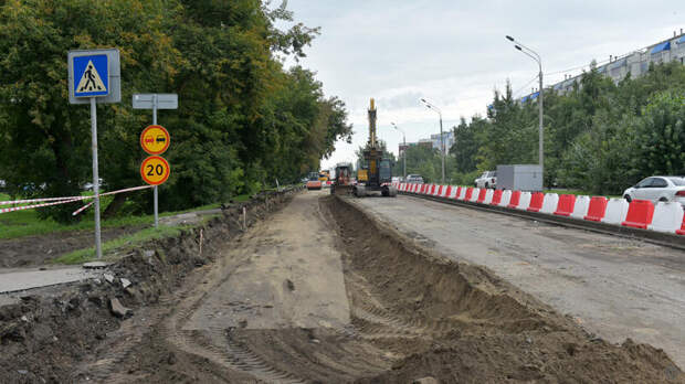 Ремонт дорог / Фото: barnaul.org