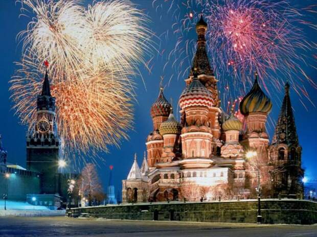 Новый год, СССР, Москва, История