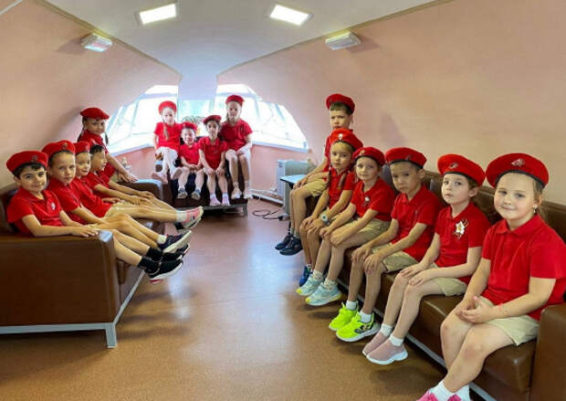 Когалымские дошкольники посетили Дом Юнармии в ХМАО