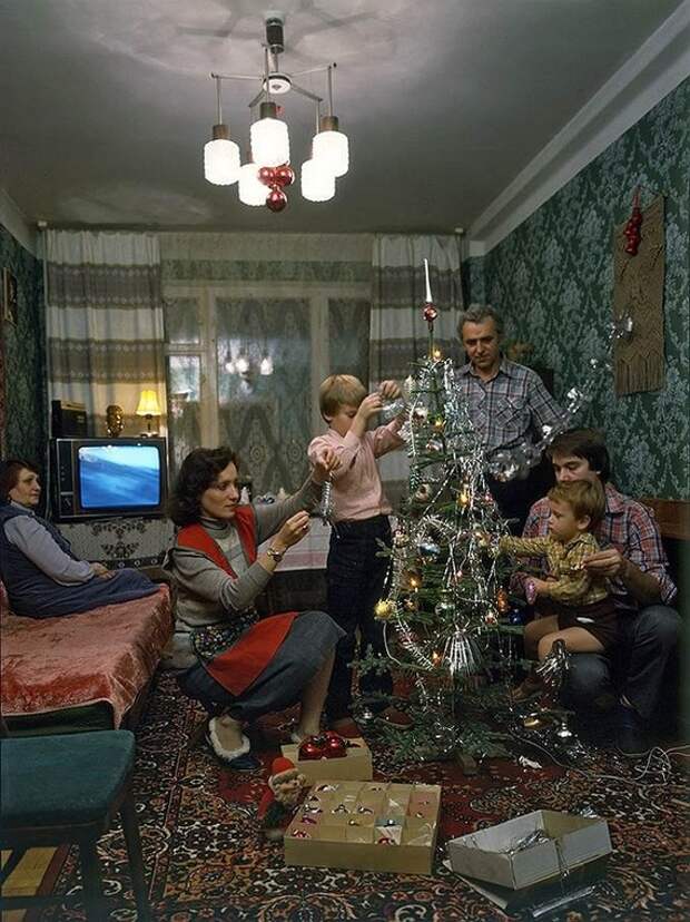 Новый год в СССР (подборка фотографий) СССР, Новый Год, Фотография, Дети, Дед Мороз, Подборка, Ностальгия, Зима, Длиннопост
