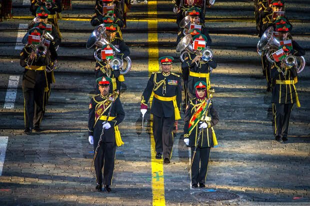Военный оркестр Шри-Ланки.
