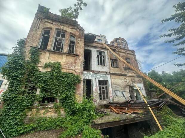 В Краснодаре начали реставрацию дома архитектора Косякина