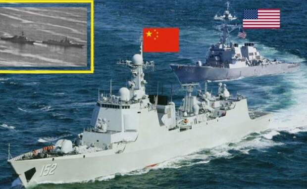 Операция "Фонотоп" США против Китая (Южно-Китайское море). Источник изображения: 