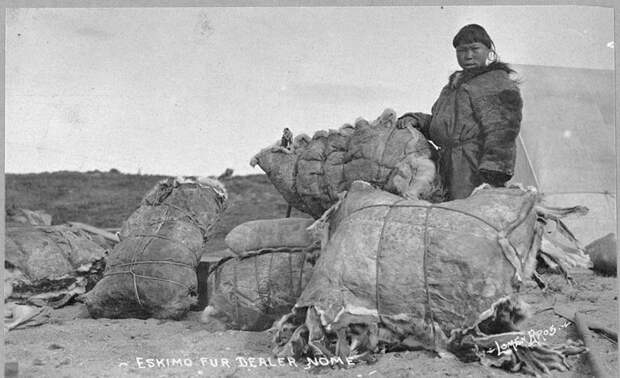 Подлинная жизнь эскимосов в начале ХХ века аляска, интересно, история, повседневная жизнь, познавательно, северный быт, фотохроника, эскимосы